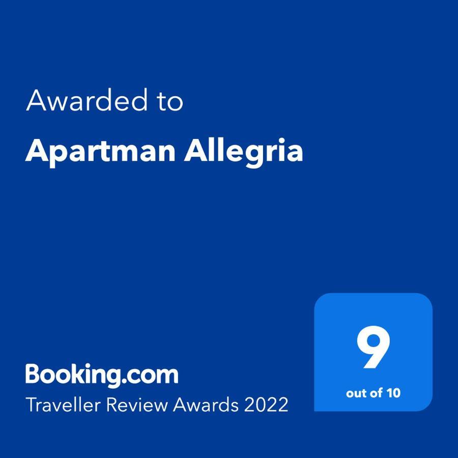 Apartman Allegria Zagreb Exterior foto